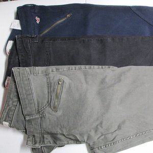 3 pair Hollister Pants, 5R, Great, Almost NEW Condition